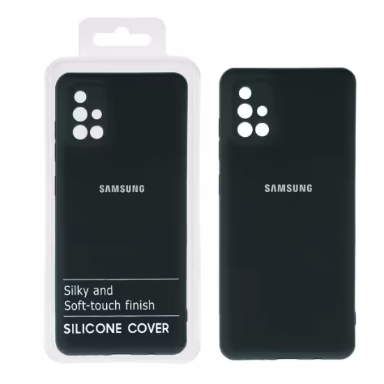 قاب گوشی نیو سیلیکون محافظ لنزدار RF برای Samsung A71