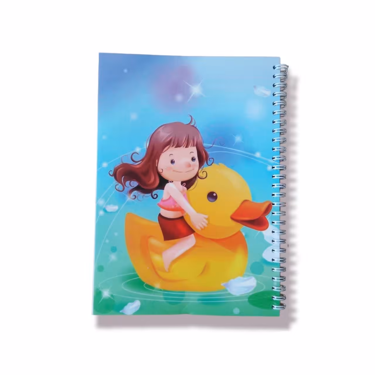 دفتر نقاشی حاشیه دار - طرح اردک