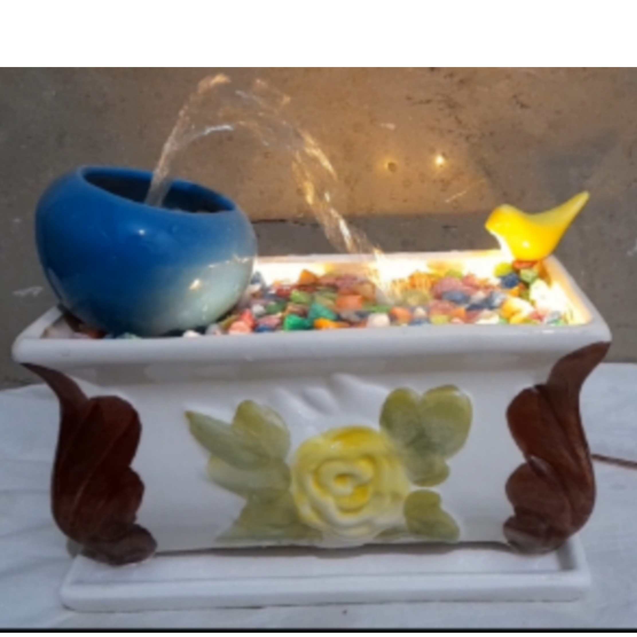 آبنما رومیزی دو حالته مدل آرام(آبشاری و چشمه ای)