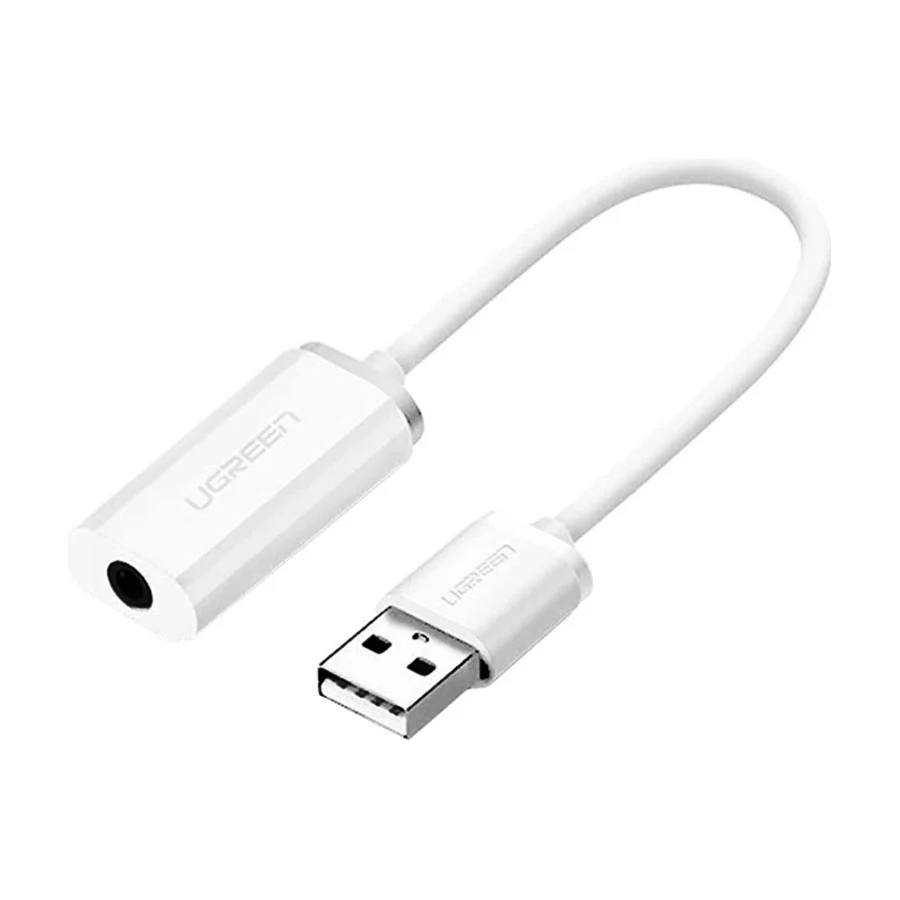 مبدل USB به جک 3.5 میلی‌متری یوگرین US206 30712