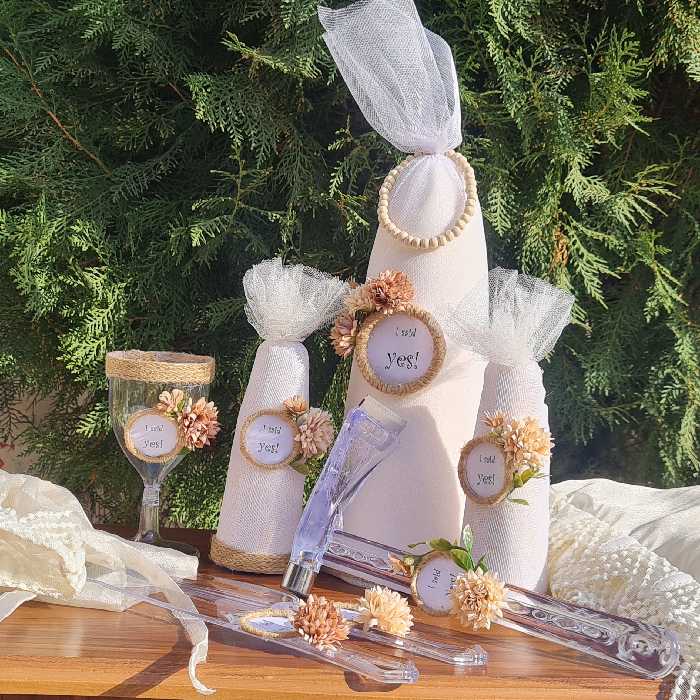 ست بله برون مدل کنفی 