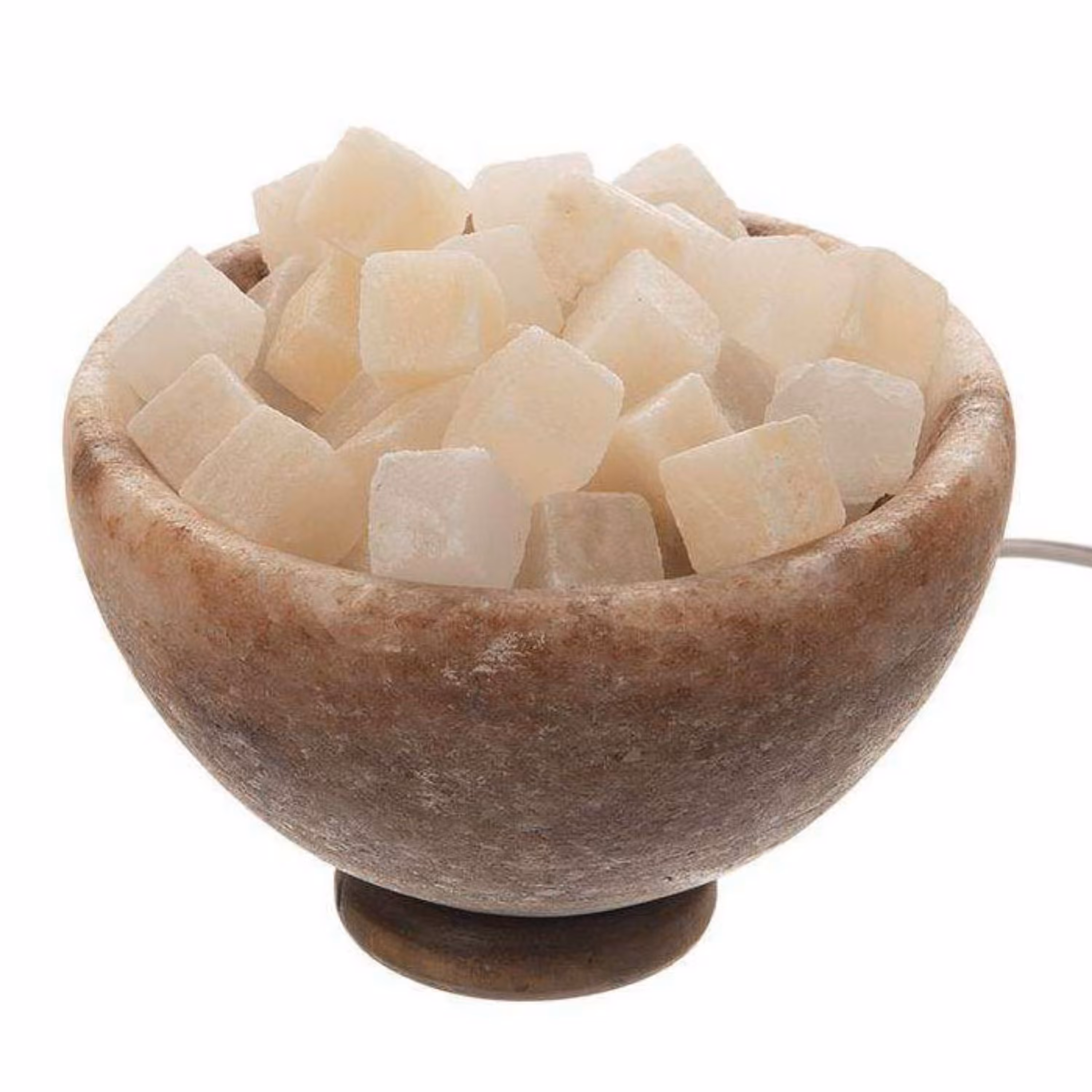 آباژور سنگ نمک طرح شکلات خوری