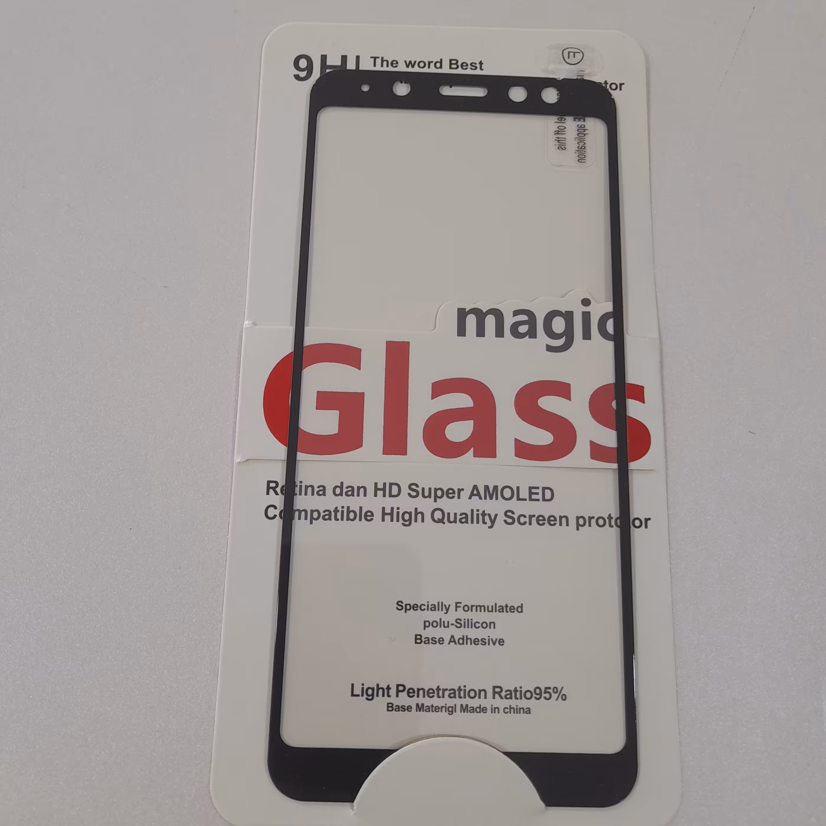 گلس شیشه ای سامسونگ A6 - J6 2018 محافظ صفحه نمایش فول چسب نانو samsung a5 2018 a8 2018 خشگیر ضخیم j600 a600 a530