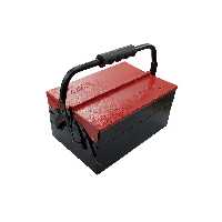 جعبه ابزار فلزی 30 سانت دو طبقه EMEST