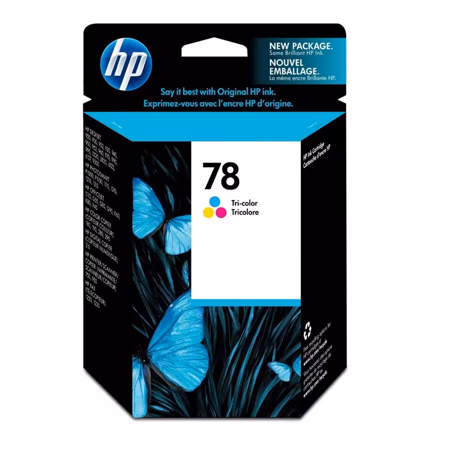 کارتریج پرینتر اچ پی مدل 78 رنگی