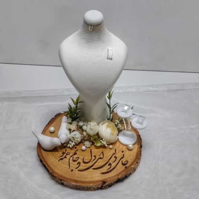 ست کامل جا حلقه و سرویس برای جلوه بخشیدن به جشن با شکوه شما عروس و داماد عزیز