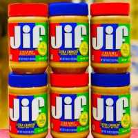 کره بادام زمینی جیف  قرمز 