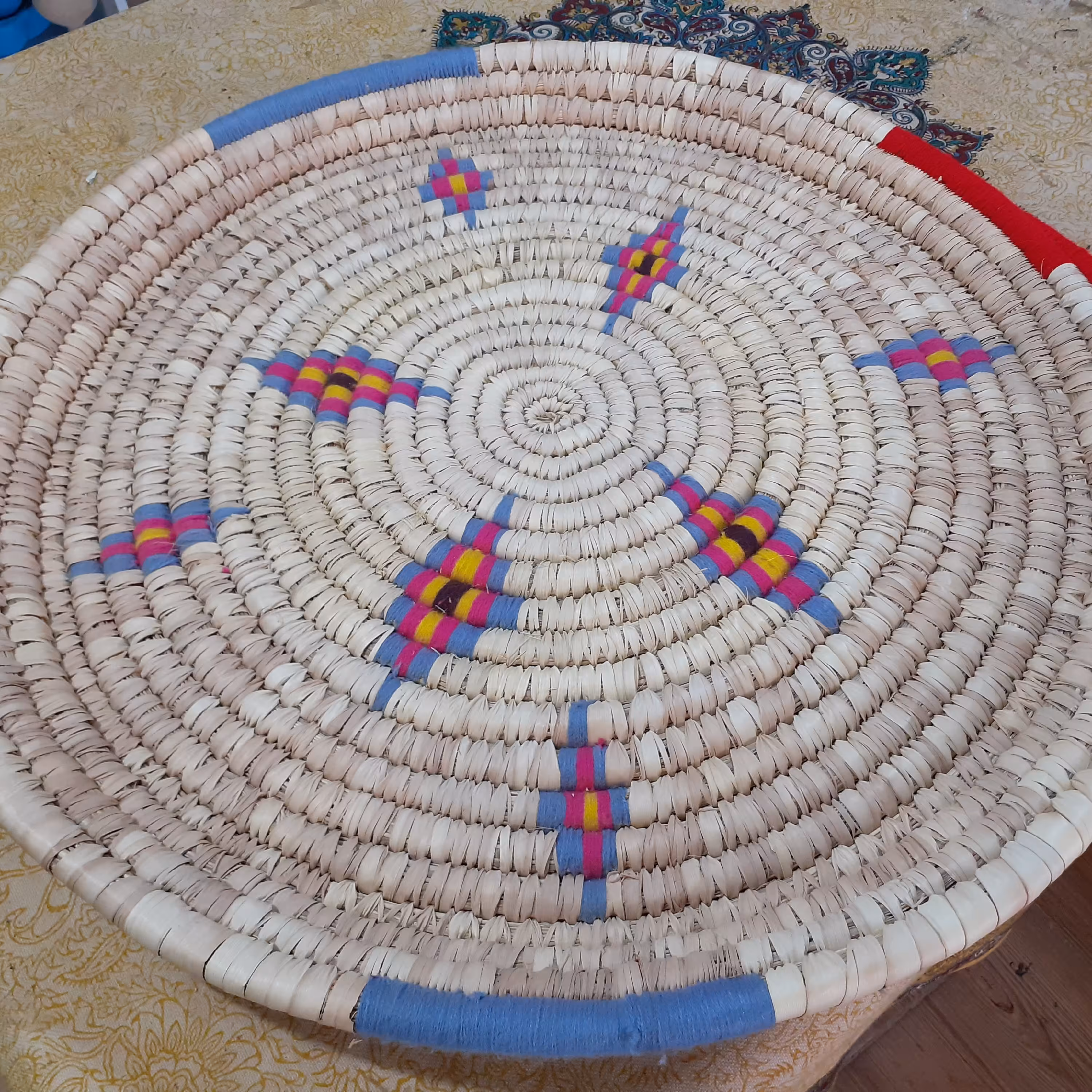 سینی حصیری بزرگ سایز 2