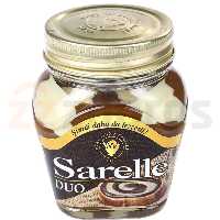 کرم کاکائو صبحانه دو رنگ فندقی Sarelle وزن 350 گرم