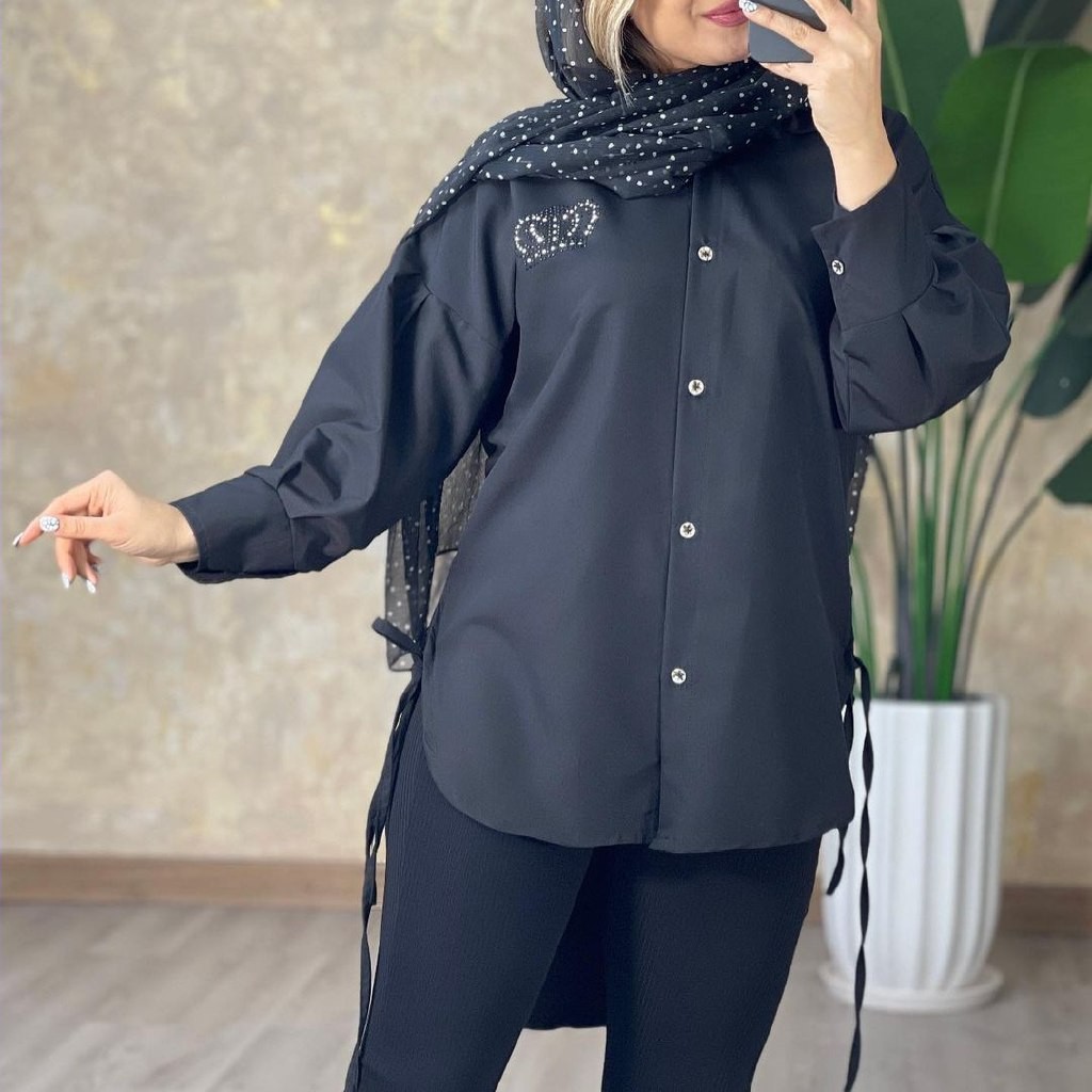 مانتو عروسکی بغل گره