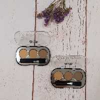 پالت سایه ابرو دارلی سه رنگ کاربردی کیفیت عالی نرم و روان