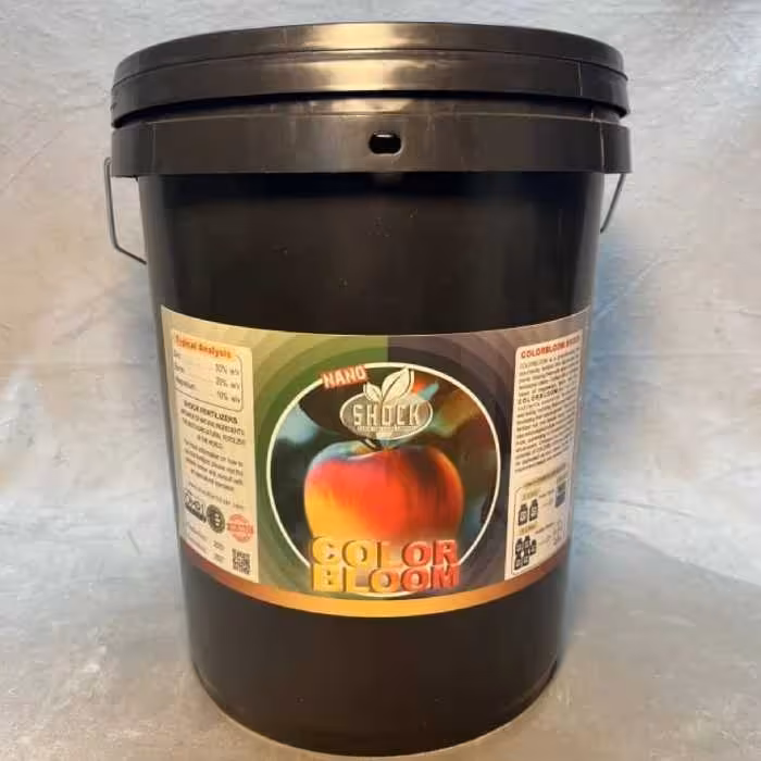 کود مخصوص رنگ آوری سیب شوک اصل آمریکایی گالن 20 لیتری (پس کرایه)