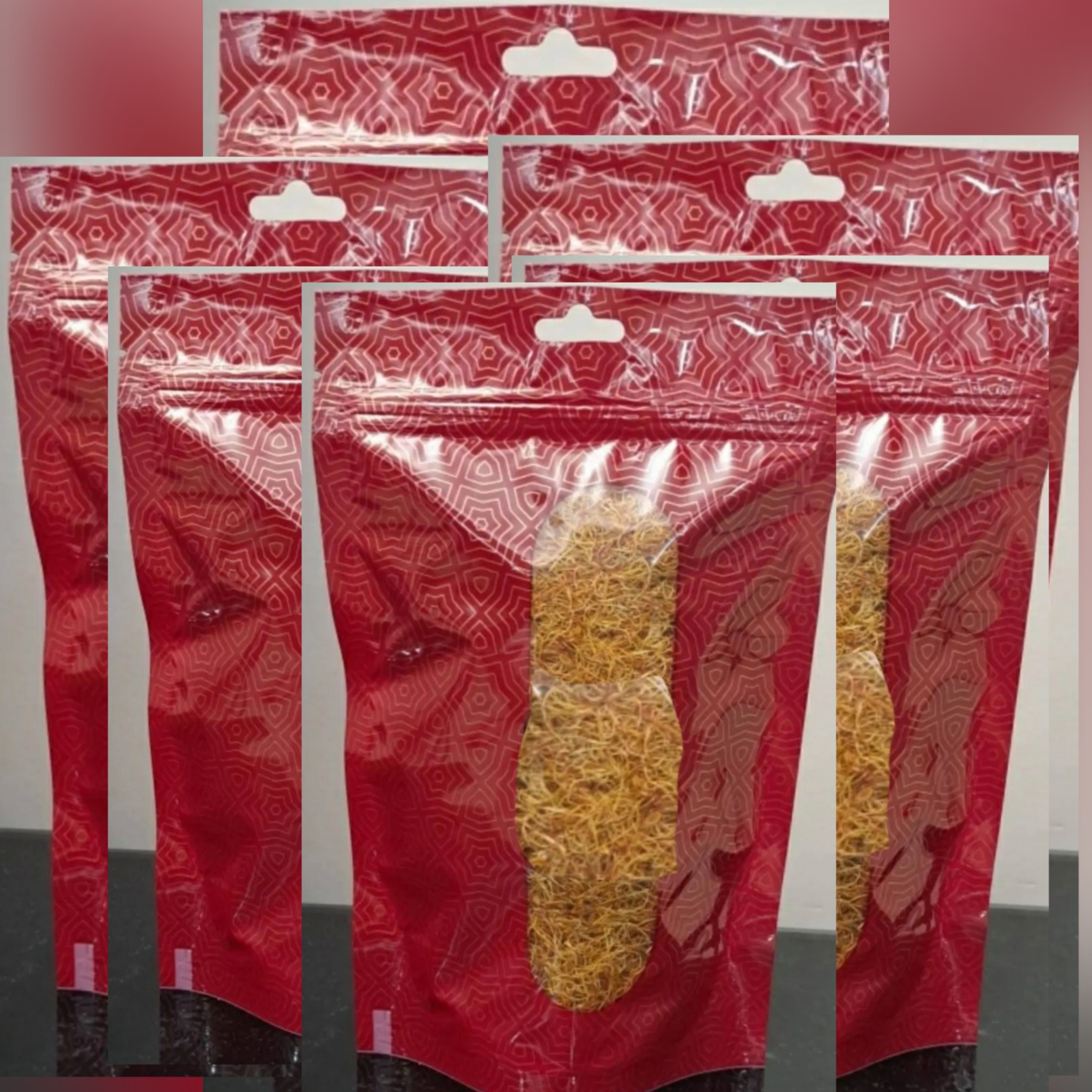 ریشه زعفران 9 مثقالی  بسته بندی شده وکیوم 