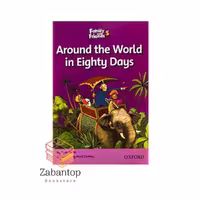 کتاب داستان فمیلی 5 دور دنیا در 80 روز Family Readers 5 Around the World 