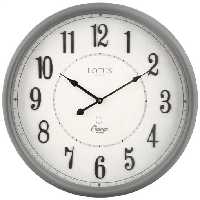 ساعت دیواری چوبی مدل BRYSON کد W-263 رنگ GRAY.NEW