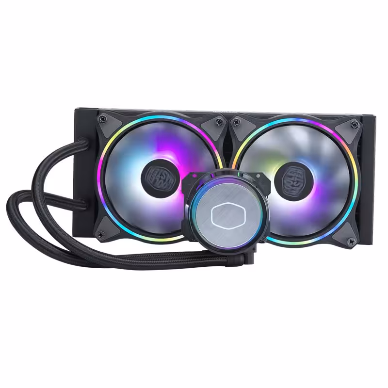 فن خنک کننده CPU کولر مستر Cooler Master MasterLiquid ML240 Illusion