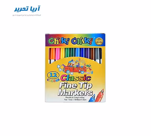 ماژیک رنگ آمیزی 12 رنگ چیکی چیکی