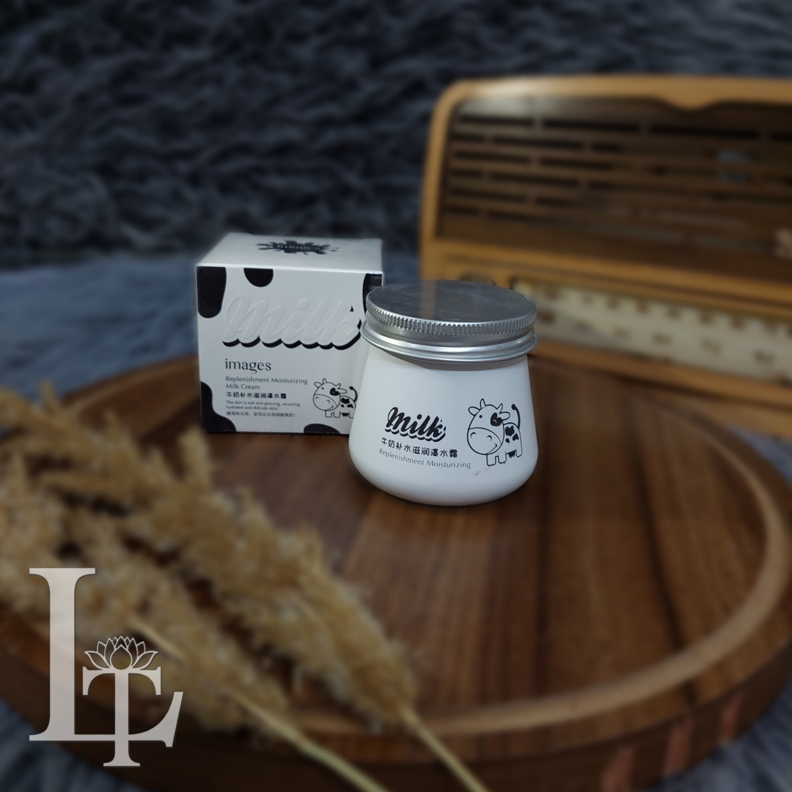 کرم مرطوب کننده ، سفید کننده و آبرسان شیر گاو اورجینال ایمیجز - لوتوس شاپ 