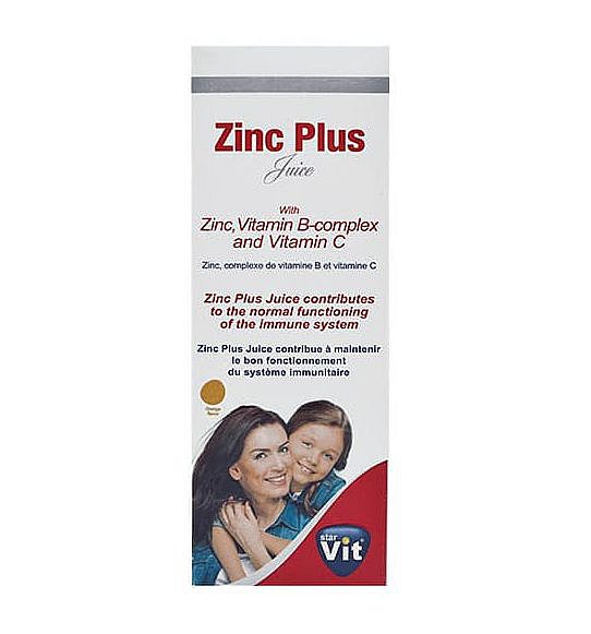 شربت زینک پلاس استار ویت | Star Vit Zinc Plus Juice