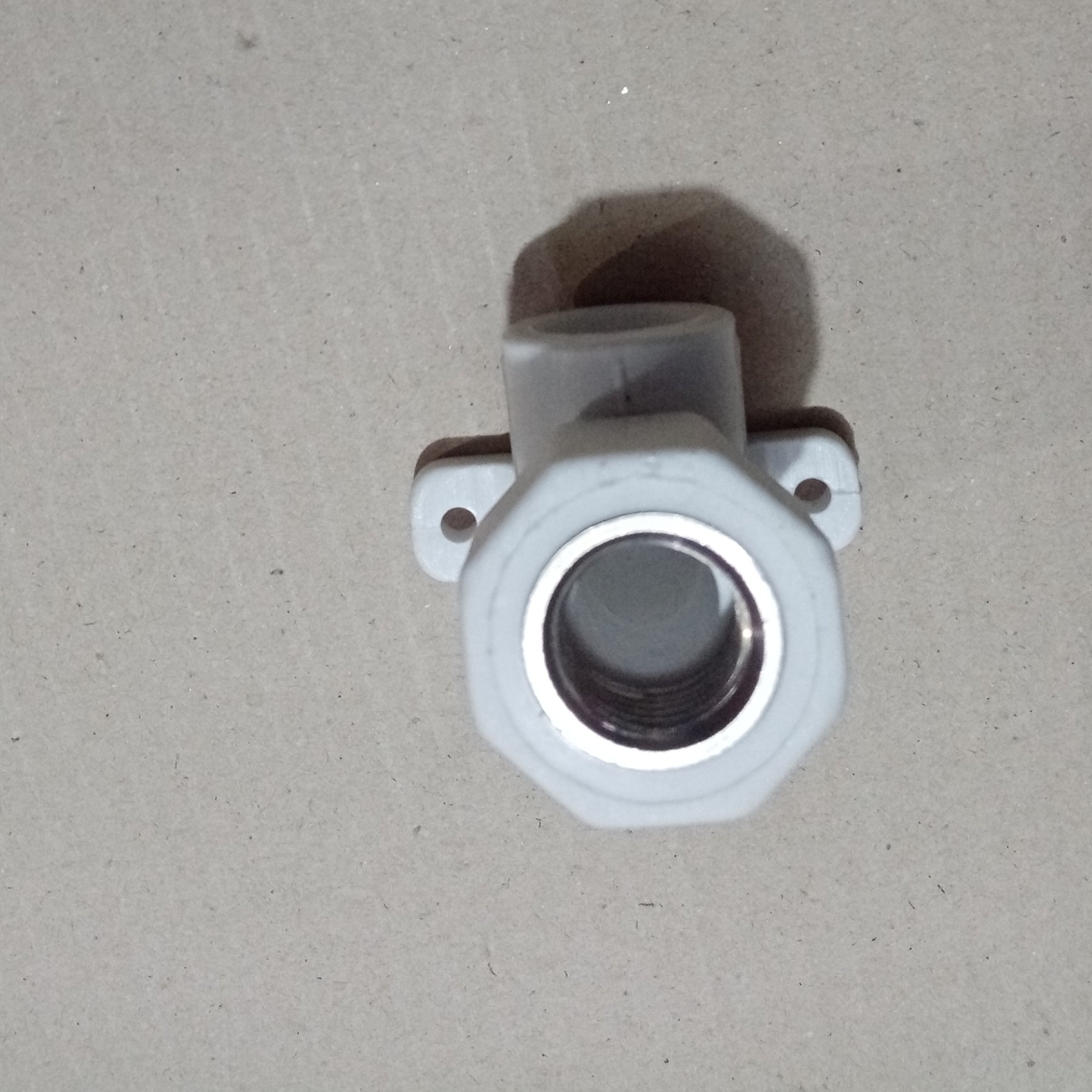 زانو اتویی بست دار یک سر فلز 20