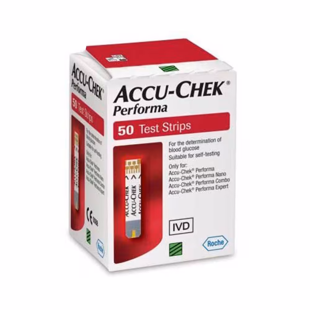 نوار تست قند خون performa آکیوچک-ACCU-CHEK