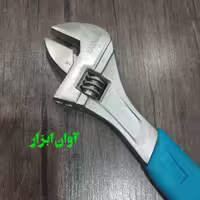 آچار فرانسه سایز 12  روکش دار اینچ HENNSAN