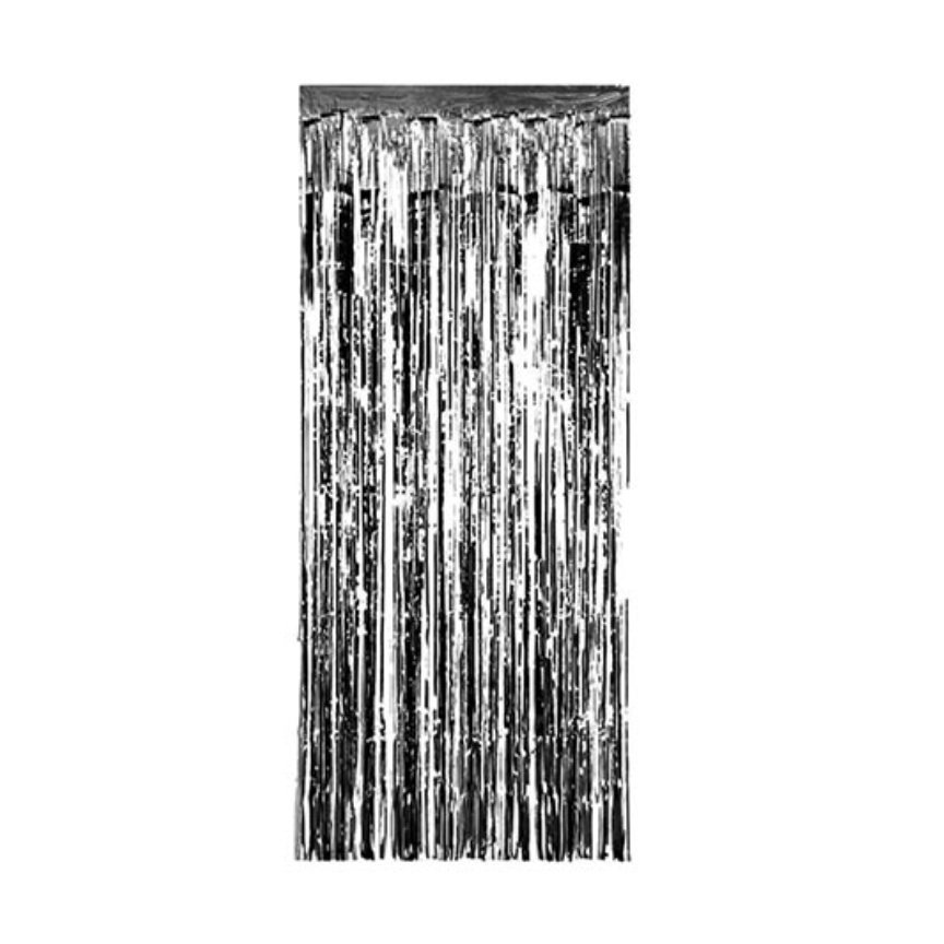 پرده متالایز مشکی