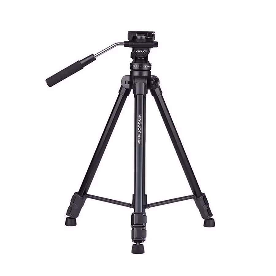سه پایه دوربین فیلمبرداری کینگ جوی Kingjoy Video Tripod VT-1500