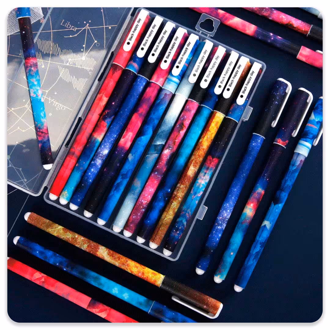 روان نویس طرح هپی دی – بسته 10 رنگ