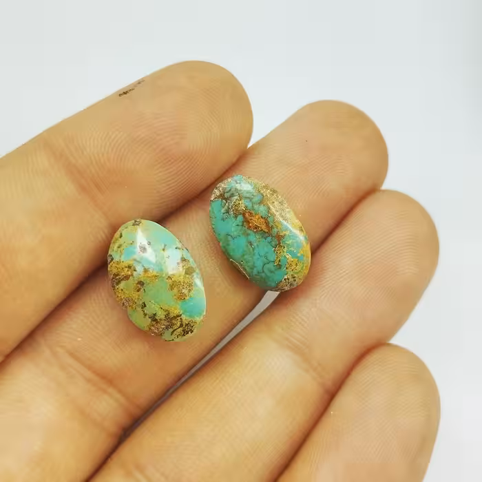 سنگ فیروزه ست نیشابور طبیعی کد 11732835