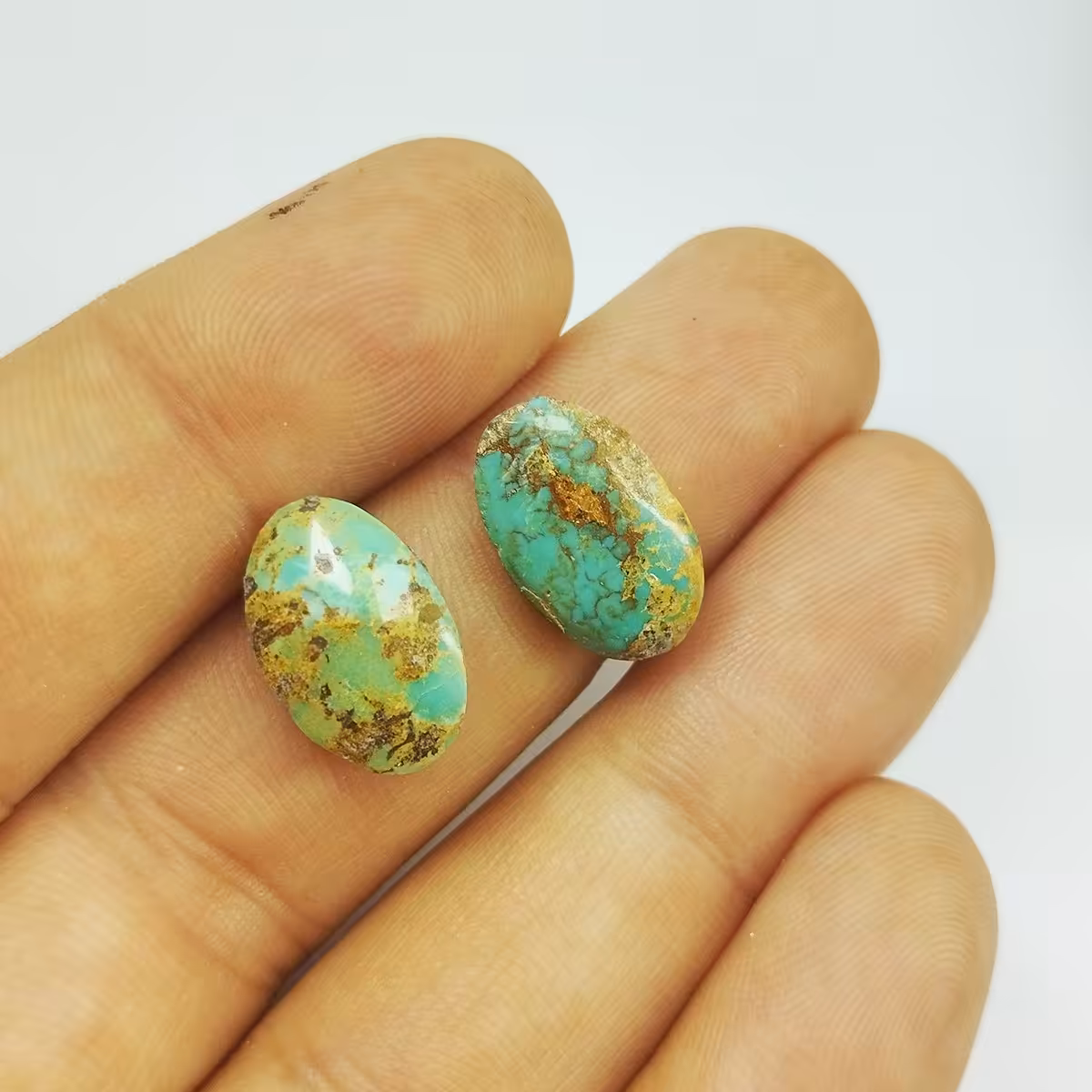 سنگ فیروزه ست نیشابور طبیعی کد 11732835