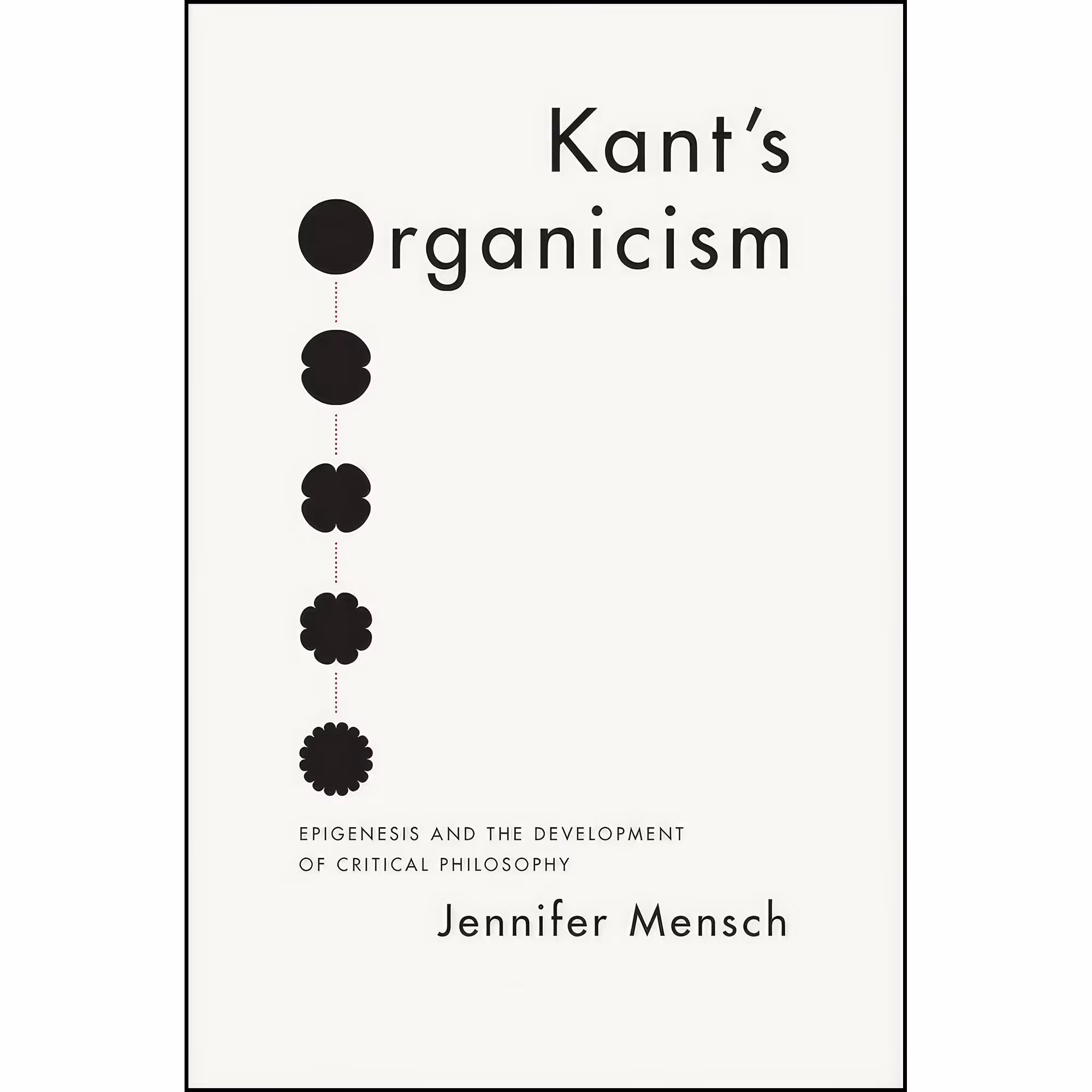 کتاب زبان اصلی Kants Organicism اثر Jennifer Mensch