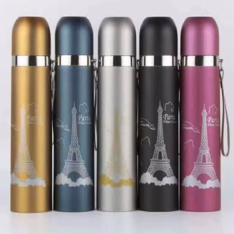 فلاسک طرح ایفل گنجایش نیم لیتر