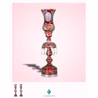 لاله شمعدانی عینکی بزرگ قرمز (جفت)

