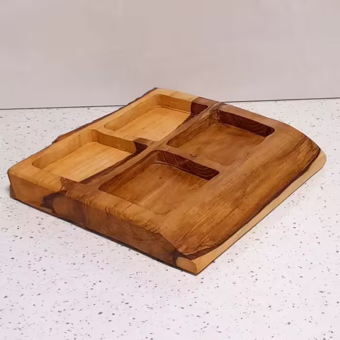 ادویه خوری چوبی ست 2 عددی همراه با در