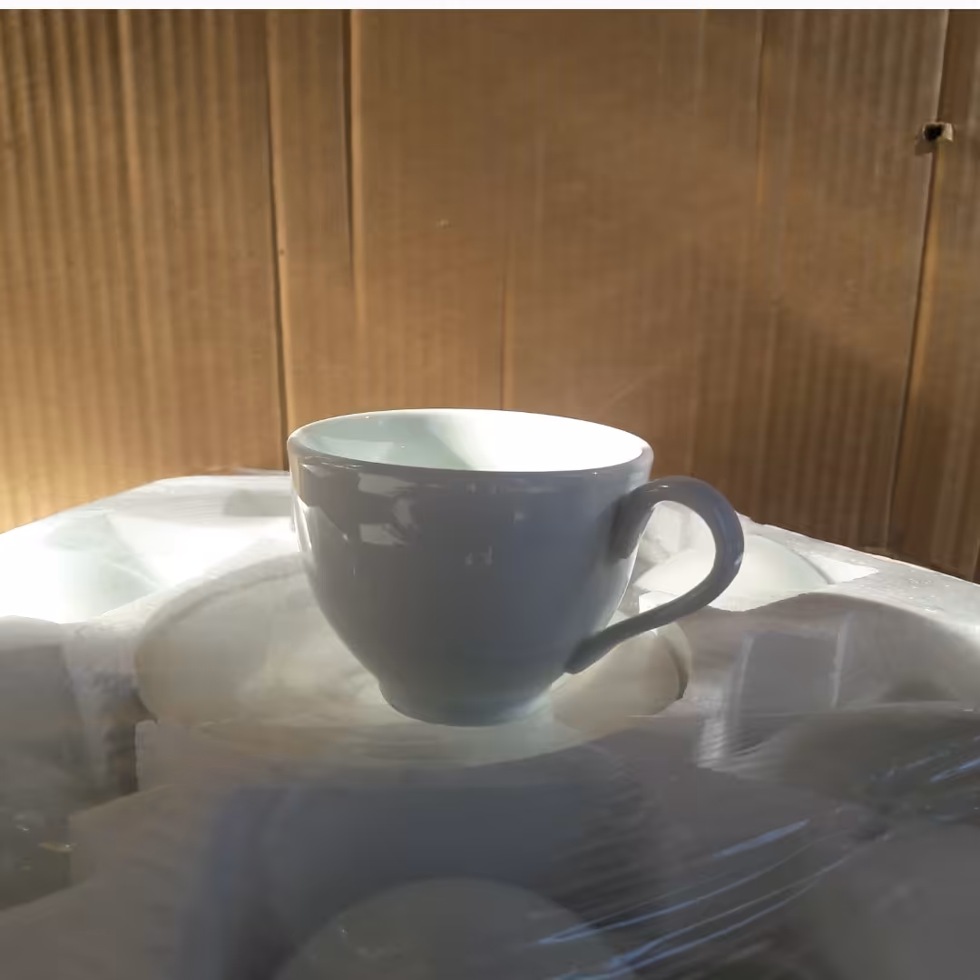 سرویس12پارچه فنجان ونعلبکی مرجان سفید