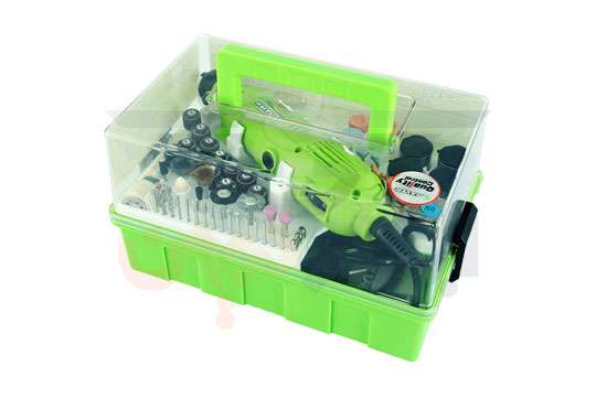 ست فرز انگشتی حکاکی217 پارچه سیلور silver