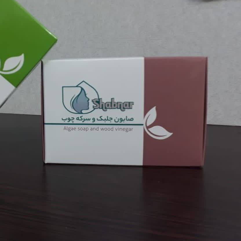 صابون جلبک و سرکه چوب مخصوص پوستهای خشک