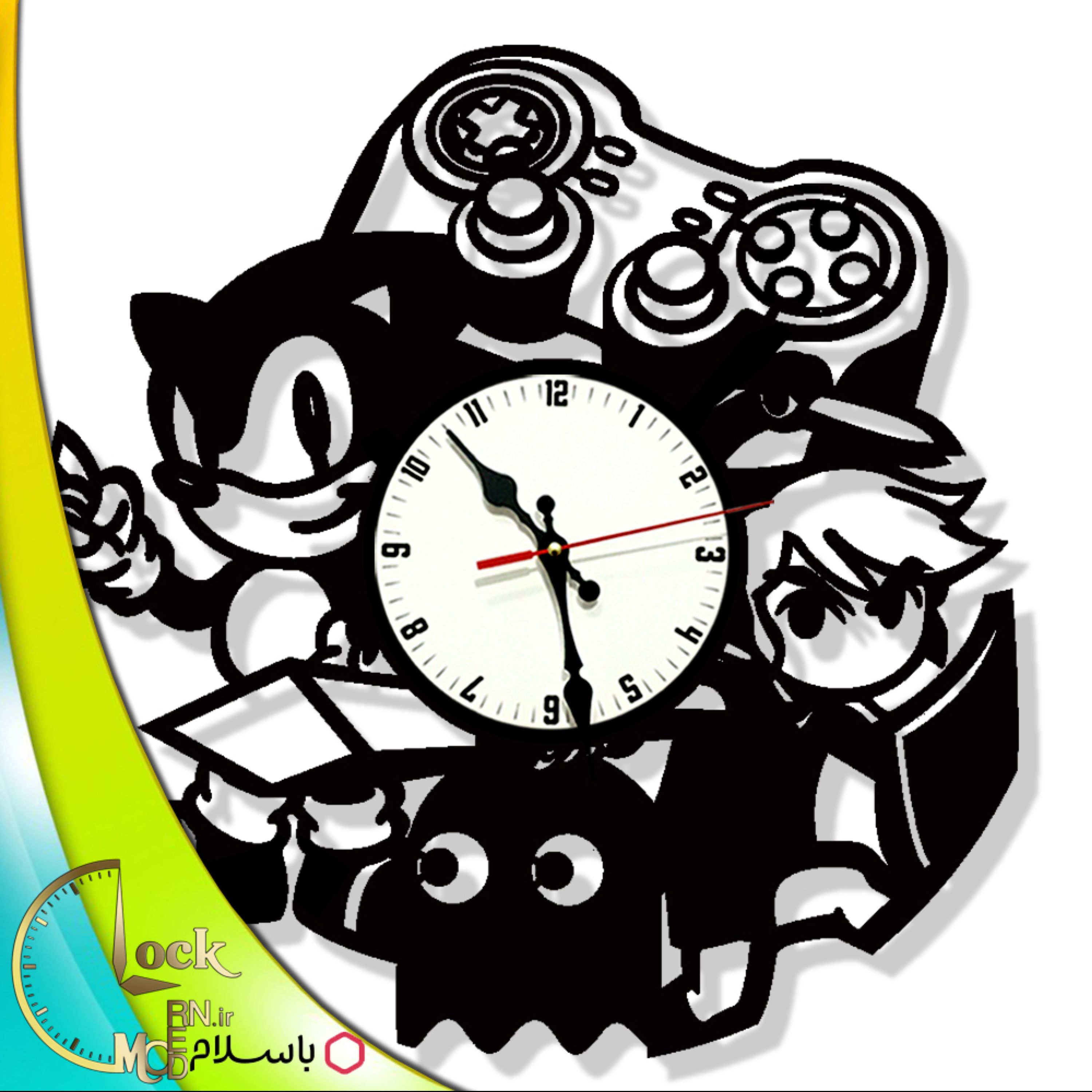 ساعت دیواری طرح کودکانه کد 756