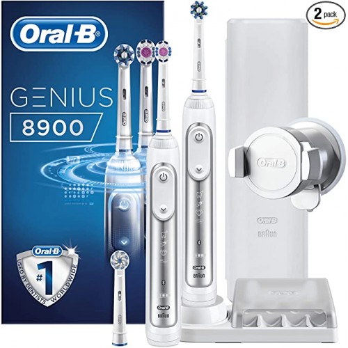 مسواک برقی دو قلو اورال بی مدل Genius 8900
