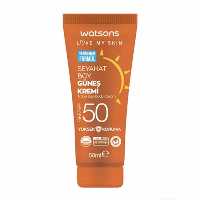 ضد آفتاب مسافرتی SPF50 واتسون حجم 50 میلی لیتر