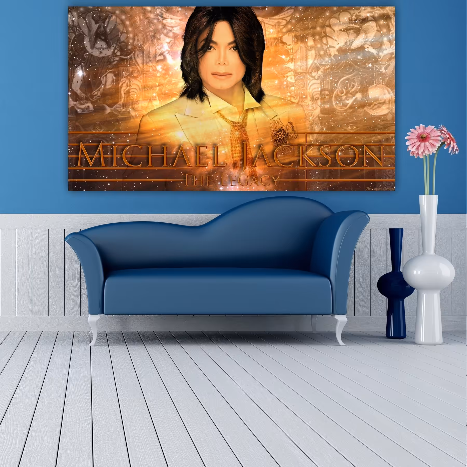 تابلو بوم طرح مایکل جکسون کد70100