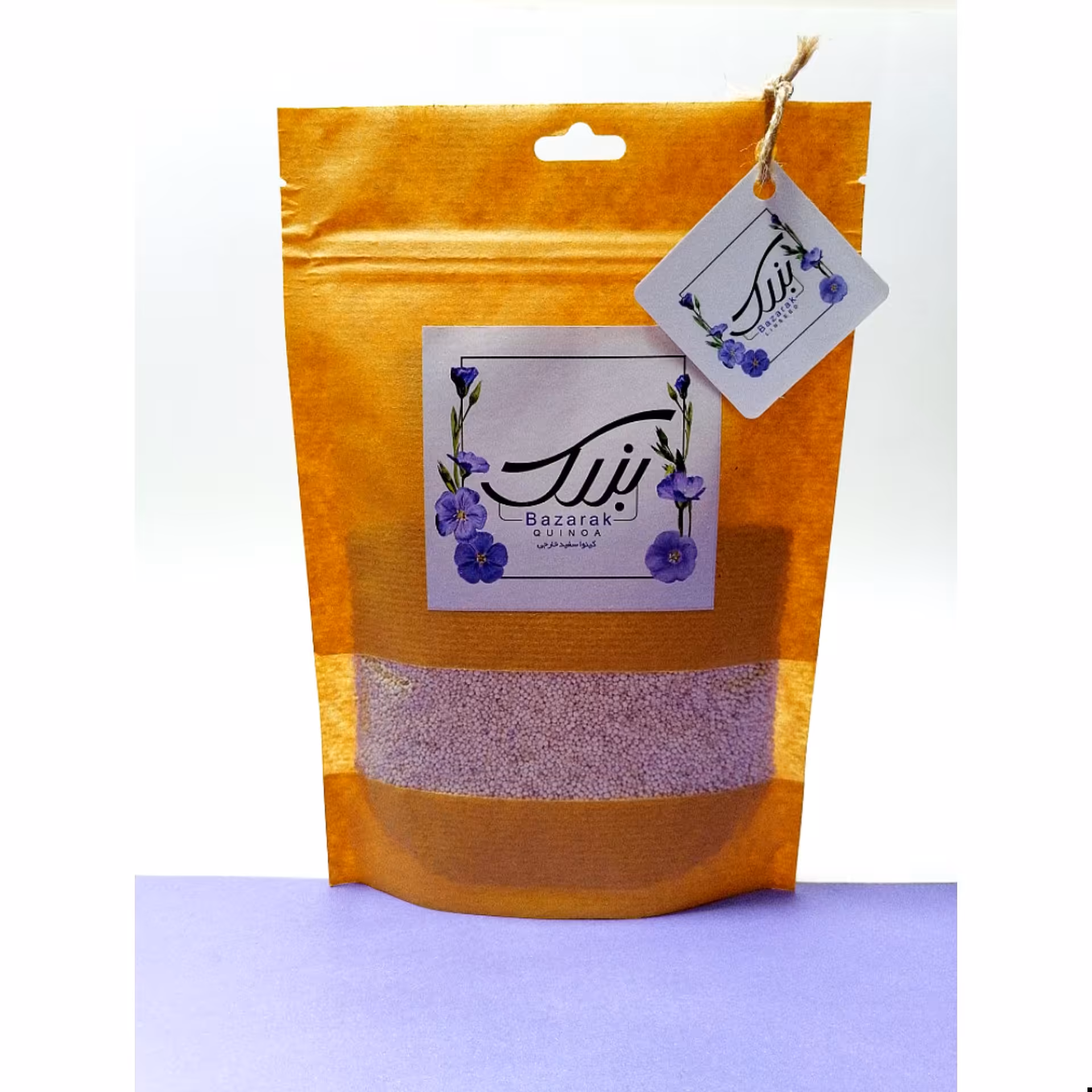 کینوا سفید خارجی (محصول کانادا _500 گرمی_کاملا تمیز و آماده ی مصرف _درجه یک)