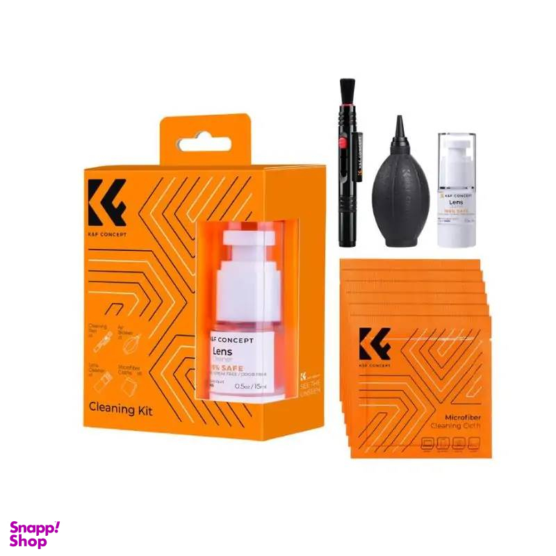 کیت تمیز کننده لنز دوربین عکاسی کی اند اف مدل KF-CO