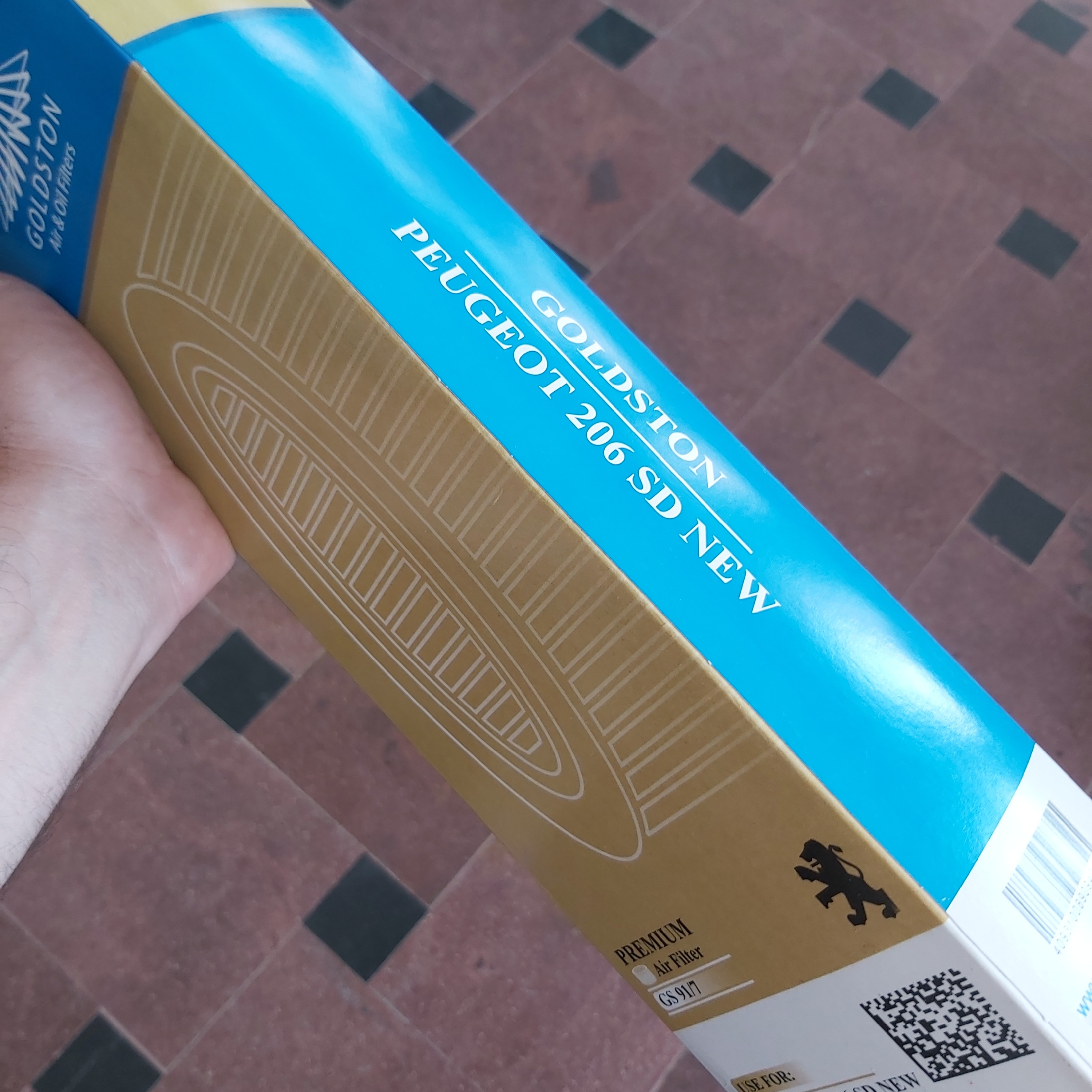 فیلتر هوا 206 کوتاه