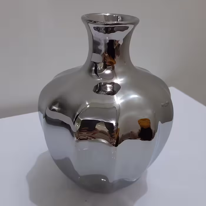 گلدان سرامیکی طرح شقایق   اتمام موجودی
