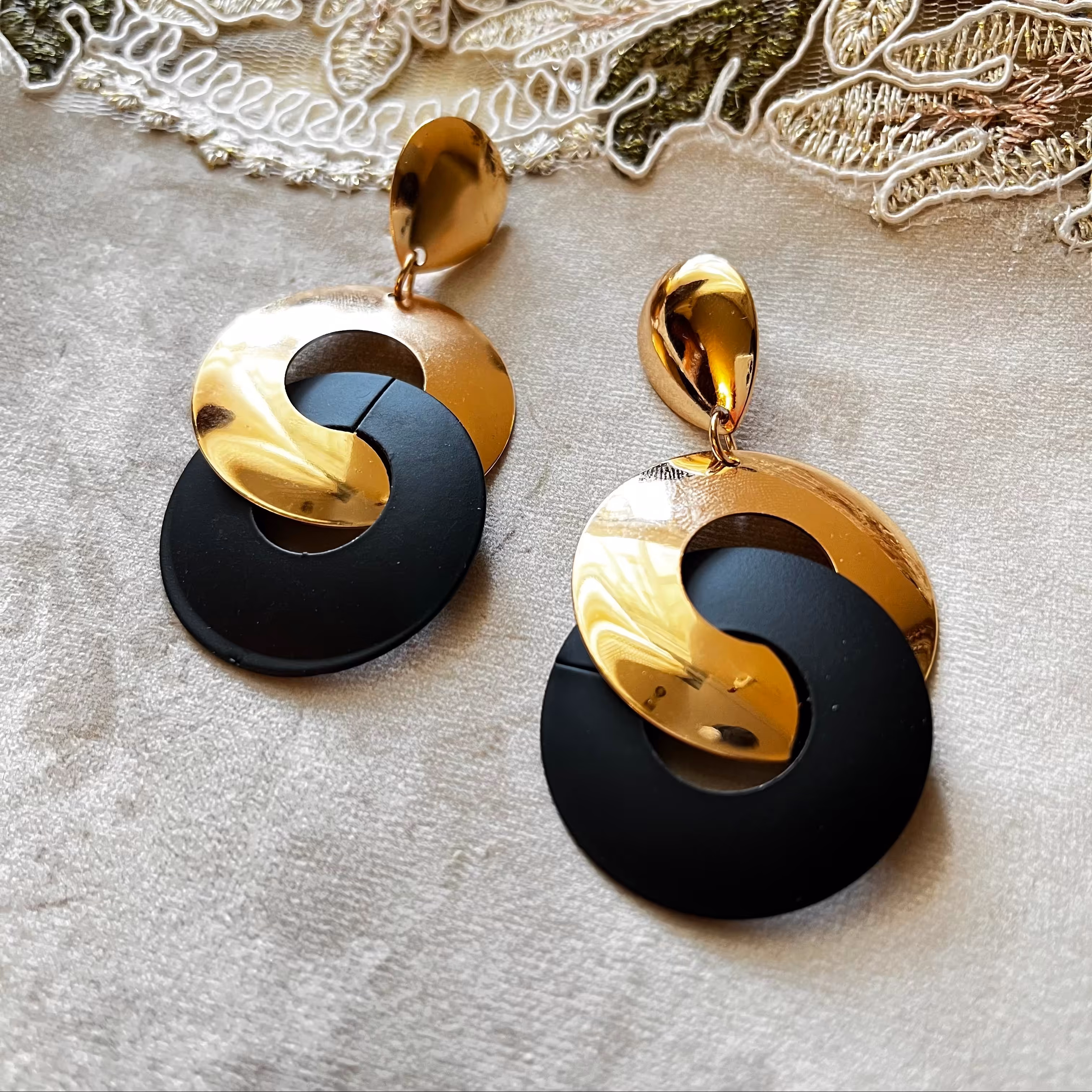 گوشواره استیل زیبا و جدید