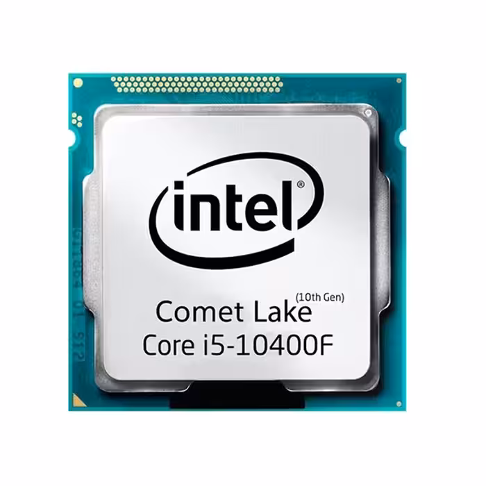 پردازنده مرکزی اینتل سری Comet Lake مدل Core i5 10400F Box  فروش به همراه خرید مادربرد