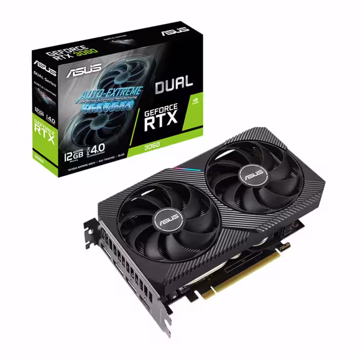 کارت گرافیک ایسوس DUAL RTX 3060 12G