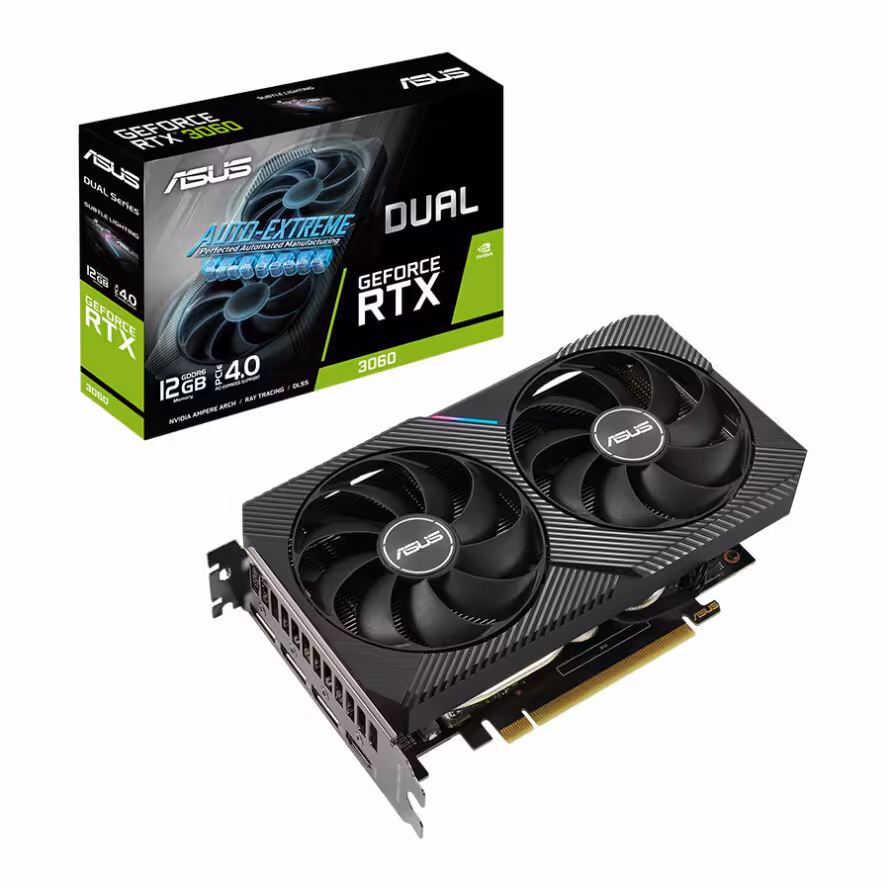کارت گرافیک ایسوس DUAL RTX 3060 12G